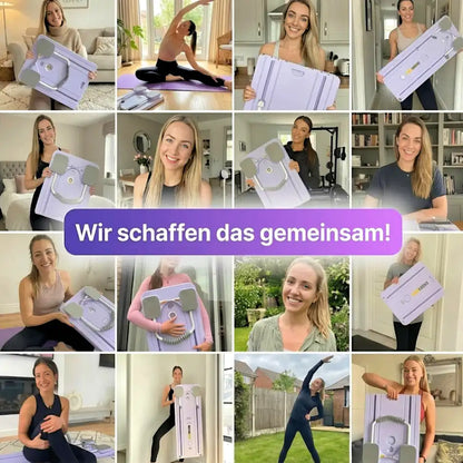 Lunivea Pilates Board Pro + Gratis Pilates Socken und Kniematte
