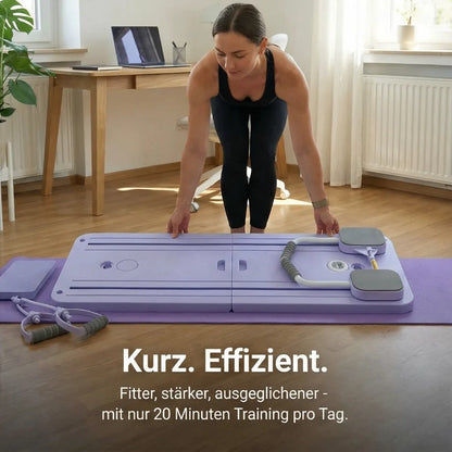 Lunivea Pilates Board Pro + Gratis Pilates Socken und Kniematte